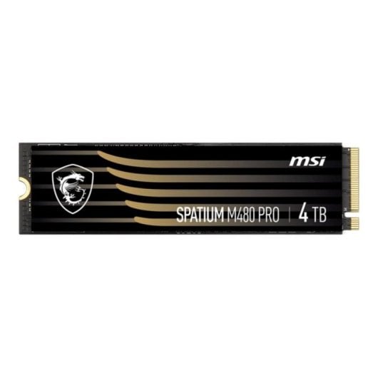 Disco Duro MSI 4TB M.2 NVMe PCIe 4.0 7400MB/s SPATIUM M480 PRO