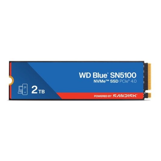 Disco Duro SanDisk 2TB M.2 7100 MB/s SN5100 NVMe PCIe 4.0 + Encriptação QLC 3D NAND