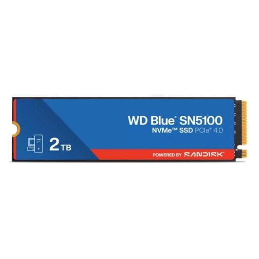 Disque Dur SanDisk 2TB M.2 7100MB/s WD Blue SN5100 NVMe QLC 3D Encrypté
