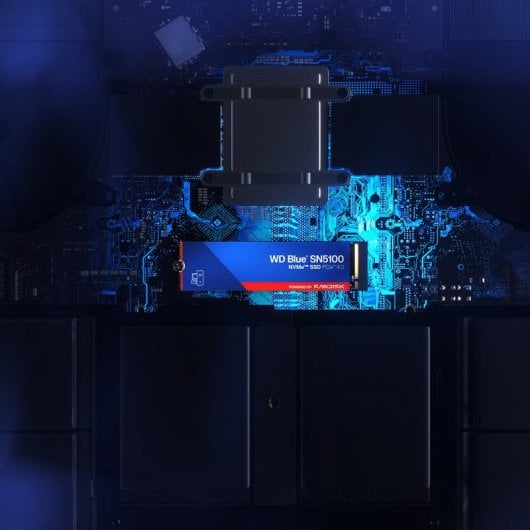 Disco Duro SanDisk 2TB M.2 7100 MB/s SN5100 NVMe PCIe 4.0 + Encriptação QLC 3D NAND