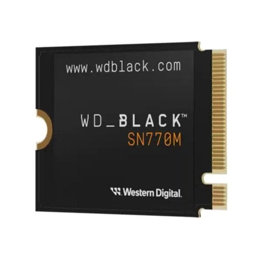 Disque Dur Western Digital 1TB SSD M.2 PCIe 4.0 NVMe Black WDBDNH0010BBK-WRSN Haute Performance