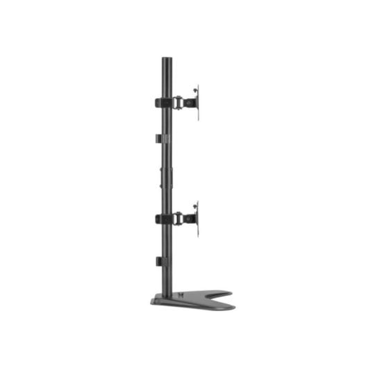 Soporte sobremesa Equip 650128 para dos monitores 17-32" vertical, 9 kg, acero, negro