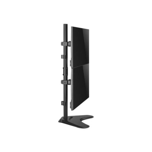 Soporte sobremesa Equip 650128 para dos monitores 17-32" vertical, 9 kg, acero, negro