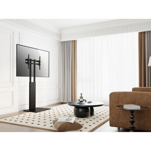 Supporto TV Equip 650615 40 kg 37-75" regolabile inclinazione altezza gestione cavi nero