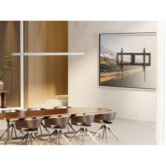 TV Wandhalterung Equip 650360 75 kg 43-95 Zoll VESA 200x200 bis 800x400 mm Stahl Schwarz