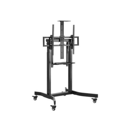 Carrello TV motorizzato Equip 650633 55"-100" regolabile con ruote e ripiano AV