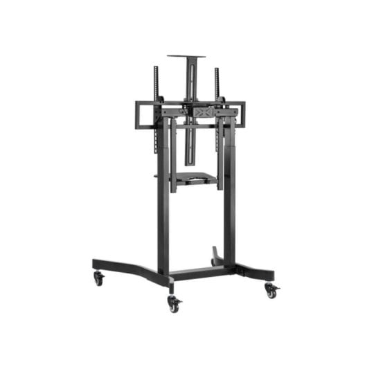 Carrello TV motorizzato Equip 650633 55"-100" regolabile con ruote e ripiano AV
