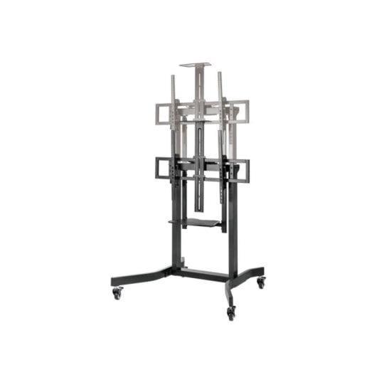Carrello TV motorizzato Equip 650633 55"-100" regolabile con ruote e ripiano AV