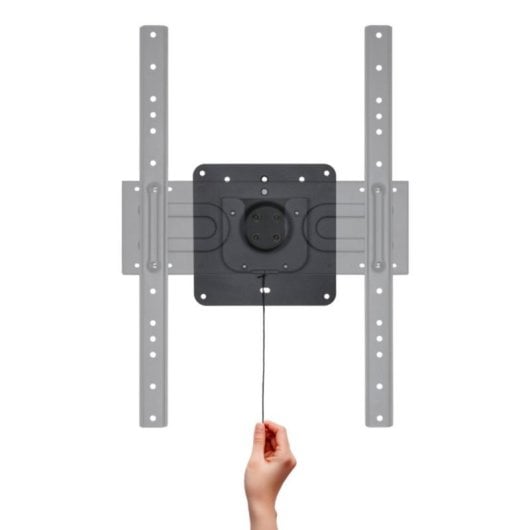 Suporte de Parede TooQ LP3780F-R 37-80" Rotação 360° VESA 600x400mm Aço Preto