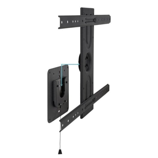 Suporte de Parede TooQ LP3780F-R 37-80" Rotação 360° VESA 600x400mm Aço Preto