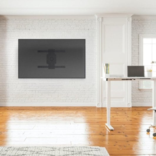 Suporte de Parede TooQ LP3780F-R 37-80" Rotação 360° VESA 600x400mm Aço Preto