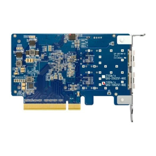 Placa de Rede QNAP QXG-10G2SF-NXE PCI Express SFP+ 10GbE Dupla Porta Fibra