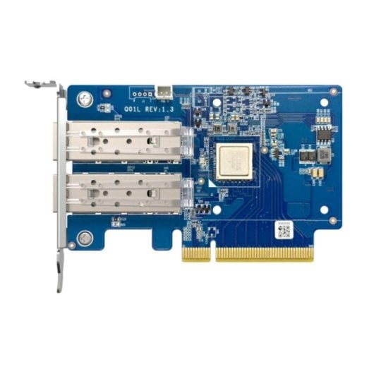 Placa de Rede QNAP QXG-10G2SF-NXE PCI Express SFP+ 10GbE Dupla Porta Fibra