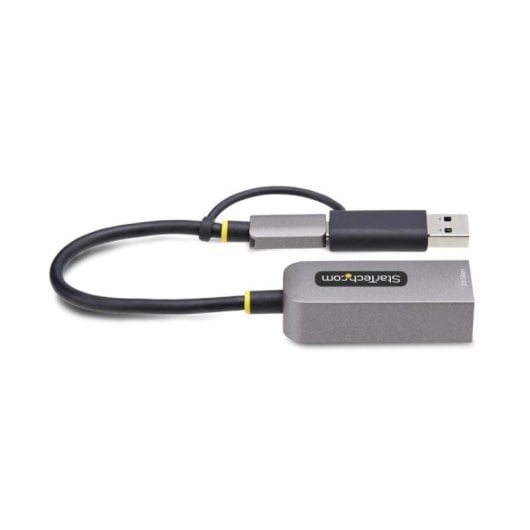 Tarjeta de Red StarTech.com USB Tipo C a RJ45 2.5GbE 5000Mbit/s Conversor USB-A NBASE-T Gris