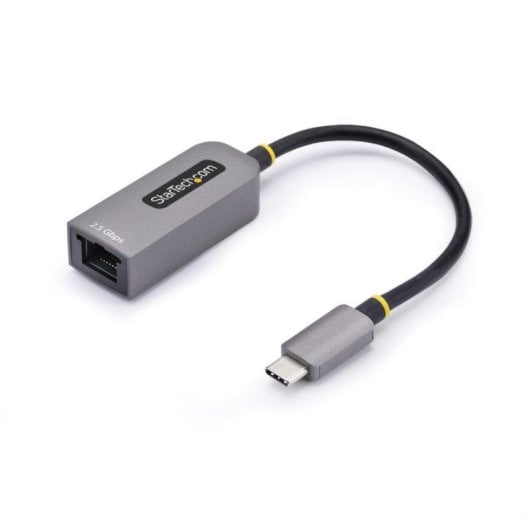 Placa de Rede StarTech USB-C 2.5G Ethernet Gigabit Realtek RTL8156BG Cinza
