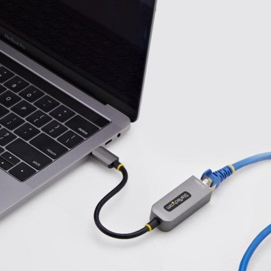 Placa de Rede StarTech USB-C 2.5G Ethernet Gigabit Realtek RTL8156BG Cinza