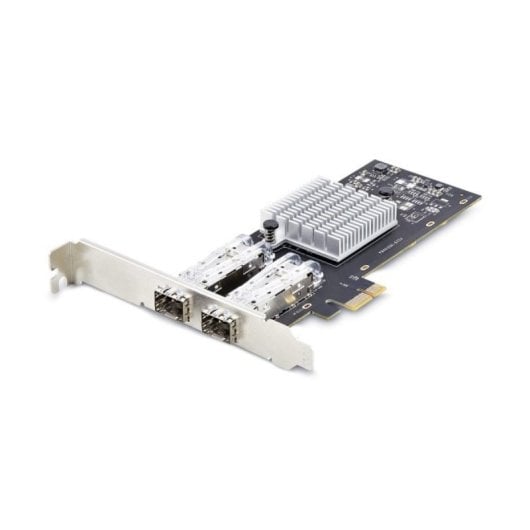 Tarjeta de Red StarTech.com PEX2SFP 2 Puertos PCI Express 1GbE SFP Intel I350-AM2 Jumbo Frames VLAN