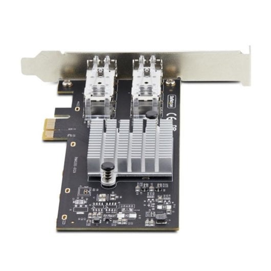 Tarjeta de Red StarTech.com PEX2SFP 2 Puertos PCI Express 1GbE SFP Intel I350-AM2 Jumbo Frames VLAN