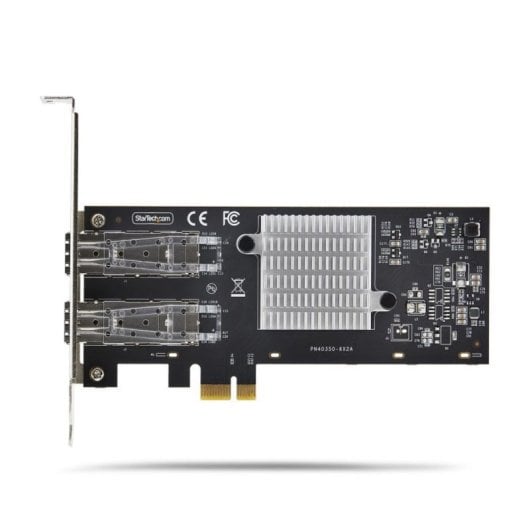 Tarjeta de Red StarTech.com PEX2SFP 2 Puertos PCI Express 1GbE SFP Intel I350-AM2 Jumbo Frames VLAN
