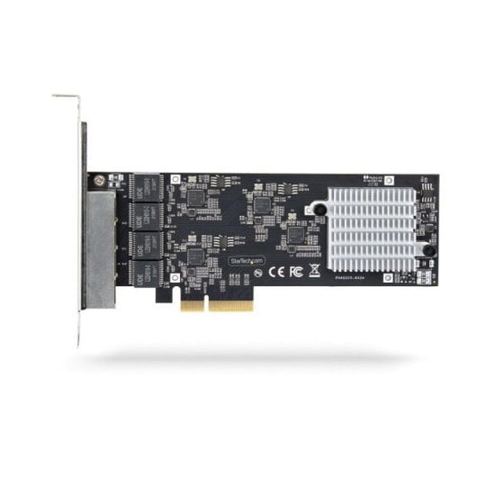 Tarjeta de Red StarTech.com I225-V PCI Express 2.0 2,5GbE 4 Portas NBASE-T Low Profile
