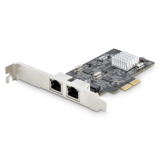 Tarjeta de Red StarTech I225-V PCI Express Dual Port 2,5 GbE NBASE-T Perfil Bajo