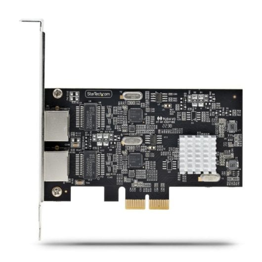 Tarjeta de Red StarTech I225-V PCI Express Dual Port 2,5 GbE NBASE-T Perfil Bajo