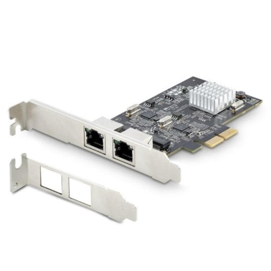 Tarjeta de Red StarTech I225-V PCI Express Dual Port 2,5 GbE NBASE-T Perfil Bajo