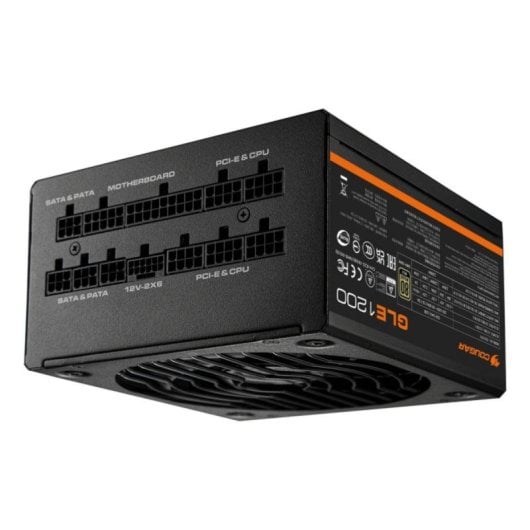Alimentation COUGAR 1200W 80 PLUS Gold CGR GLE-1200 totalement modulaire ventilateur 13,5 cm