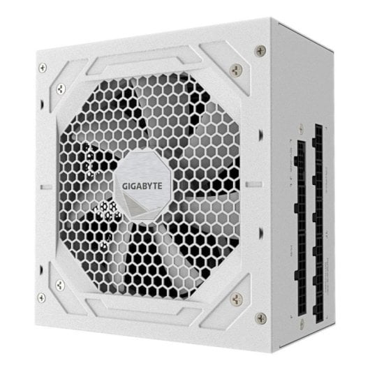 Alimentation GIGABYTE 750W 80 PLUS Gold UD750GM PG5 V2 ICE modulaire blanc PCIe Gen 5.1 ATX 3.1