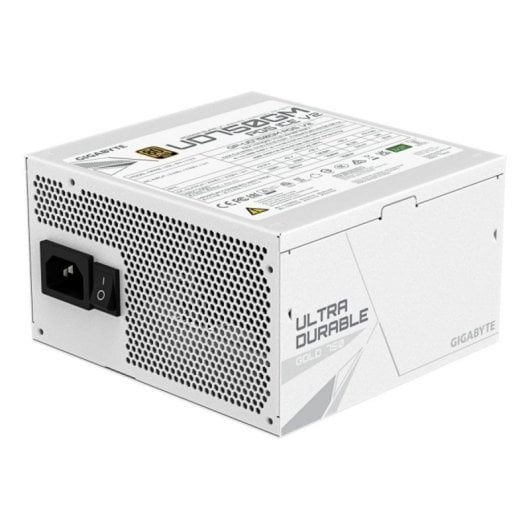 Alimentation GIGABYTE 750W 80 PLUS Gold UD750GM PG5 V2 ICE modulaire blanc PCIe Gen 5.1 ATX 3.1