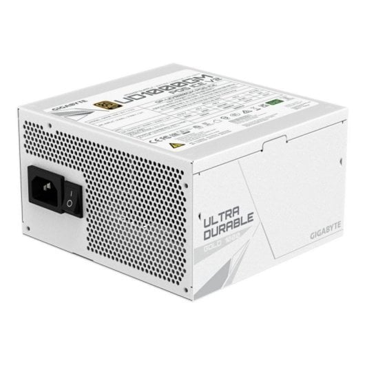 Alimentation GIGABYTE 1000W 80 PLUS Gold UD1000GM PG5 V2 ICE entièrement modulaire blanche