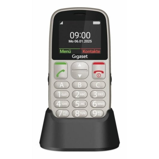 Telefono Gigaset GL395 Titanium silver 2G 2.2" SIM unica Bluetooth IP44 SOS