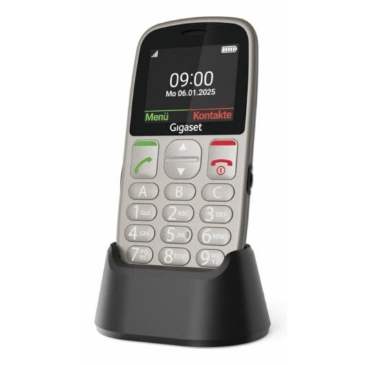 Telefono Gigaset GL395 Titanium silver 2G 2.2" SIM unica Bluetooth IP44 SOS