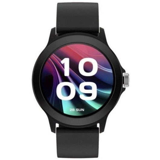 SPC Smartee Duo Vivo 2 Bluetooth GPS 42mm AMOLED Noir Taille Unique IP68 SpO2 Pulsomètre Sommeil SOS