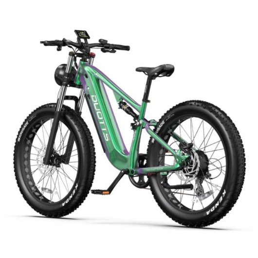 Vélo électrique 26 x 4 pouces 750 W 48 V 20 Ah avec freins à disque hydrauliques et écran LCD