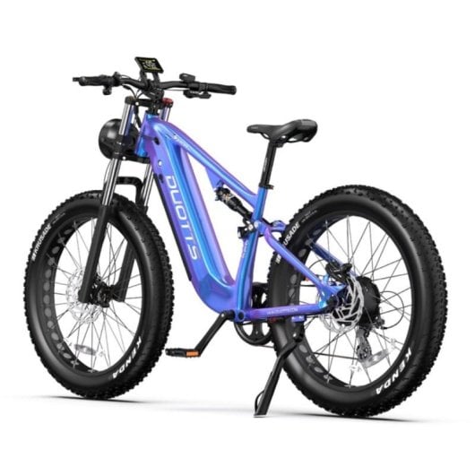 Bicicleta Electrica Fat Bike 26 x 4 Pulgadas 750 W 48 V 20 Ah LCD Frenos Hidraulicos