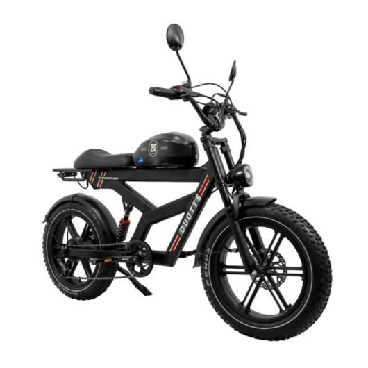 Bicicleta eléctrica F20 Suspensión Total Retro 20x4"