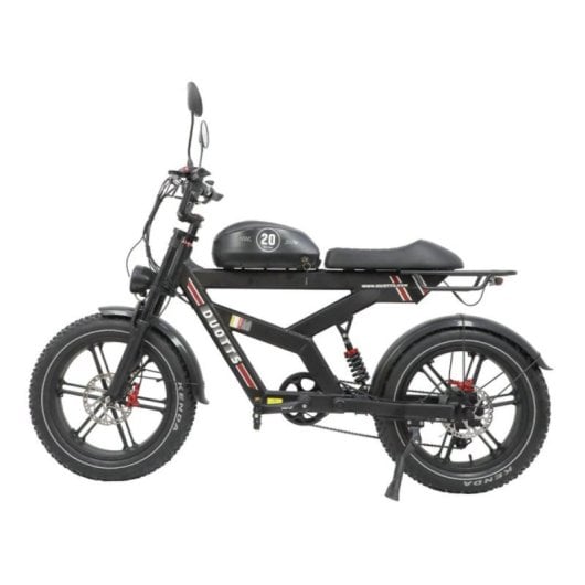 Bicicleta eléctrica F20 Suspensión Total Retro 20x4"
