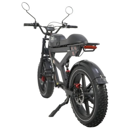 Bicicleta eléctrica F20 Suspensión Total Retro 20x4"