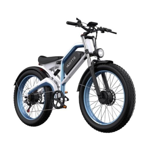 Bicicleta eléctrica DUOTTS N26 doble motor 2x750W 48V 20Ah Samsung amortiguación doble hombro