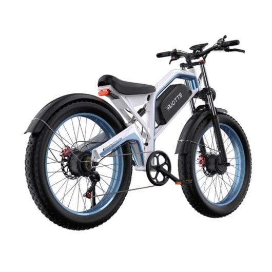 Bicicleta eléctrica DUOTTS N26 doble motor 2x750W 48V 20Ah Samsung amortiguación doble hombro