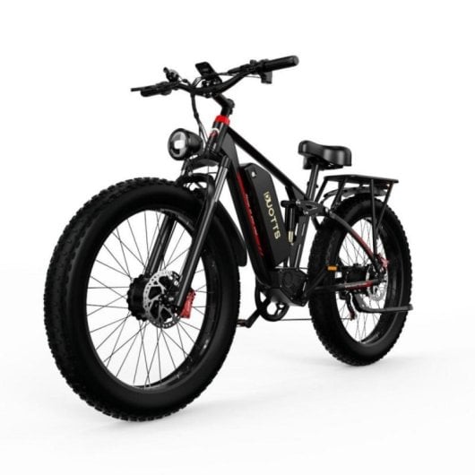 Bicicleta eléctrica DUOTTS S26 2x750W Batería 48V 20Ah 26 pulgadas Full Suspension Fat Bike