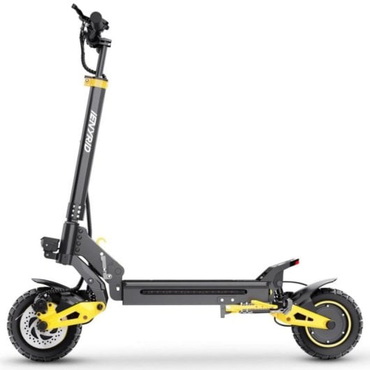 Elektroroller iEnyrid 25 km/h 60 km Reichweite Dualmotor 2x 500 W mit LED-Beleuchtung