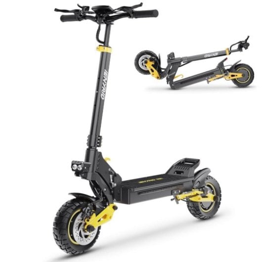 Elektroroller iEnyrid 25 km/h 60 km Reichweite Dualmotor 2x 500 W mit LED-Beleuchtung