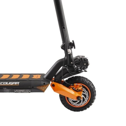 Patinete eléctrico ZWheel 25 km/h 70 km de autonomía 2x1000W suspensión DUO SHOCK y luces LED