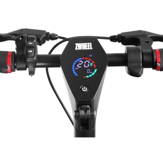 Patinete eléctrico ZWheel 25 km/h 45 km de autonomía 1200 W plegable NFC App LED