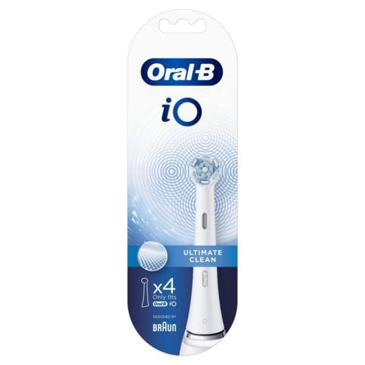 Oral-B iO Ultimate Clean Recambios 4 Unidades Blanco