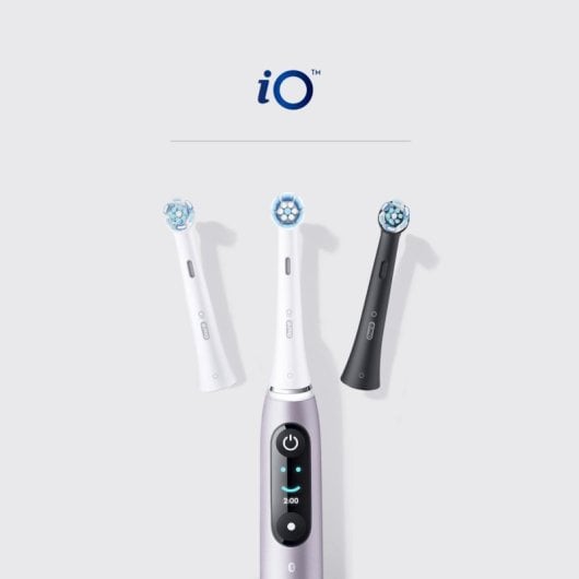 Cabezales Oral-B iO Gentle Care 4 uds Azul Blanco pack reemplazo encías sensibles