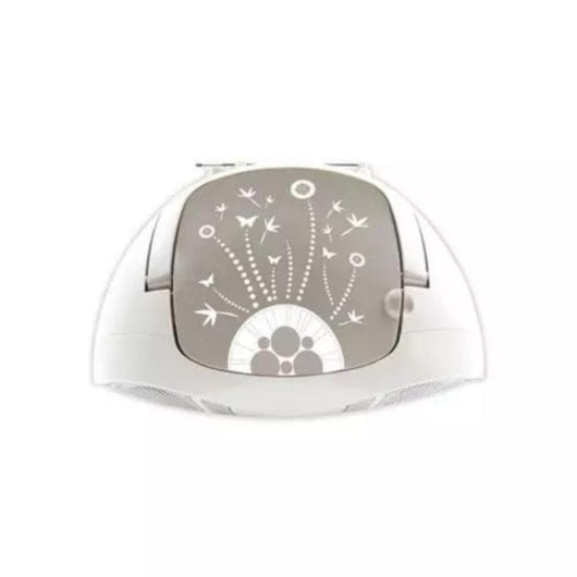 Radio Wecker Beige FM Analog Dual Alarm Sleep-Timer LED Anzeige 230 V AC Plastik