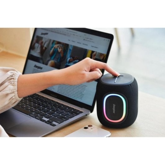 Altavoces Energizer Portátiles Inalámbricos Bluetooth 8W Powerbank RGB y FM